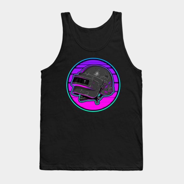 Pubg T shirt - Purple Tank Top by Ravenseye